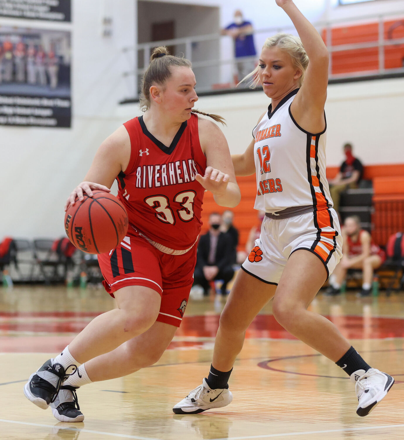 Riverheads vs Honaker girls basketball